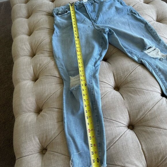 Good American Blue Skinny Jeans Sleek Fit - Picture 3 of 9